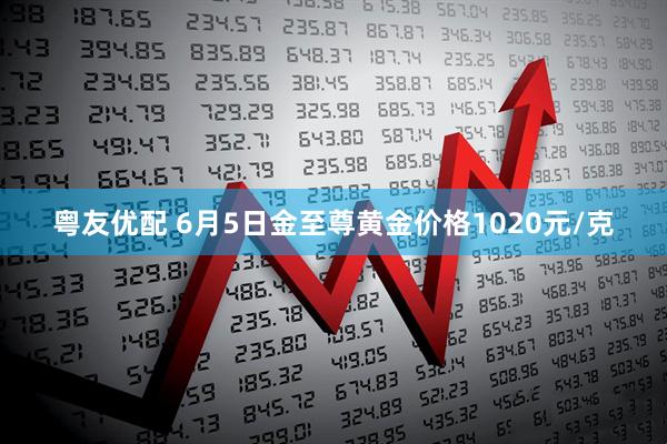 粤友优配 6月5日金至尊黄金价格1020元/克