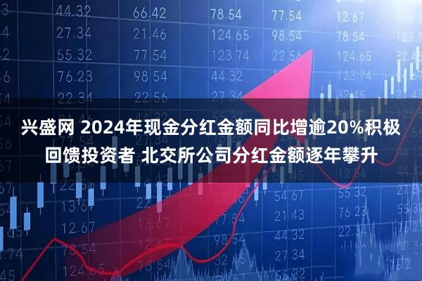 兴盛网 2024年现金分红金额同比增逾20%积极回馈投资者 北交所公司分红金额逐年攀升